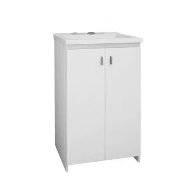 Imagen de Vanitory SCHNEIDER Eco 50 Blanco 50cm - mesada silton 1 agujero
