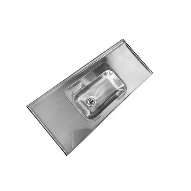 Imagen de Mesada 160cm JOHNSON ac.430 c/resp.sin aguj.c/p.sim zz-52 cen.