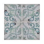 Imagen de Cerámica PIU Volterra Deco Timo 15x15 cm.