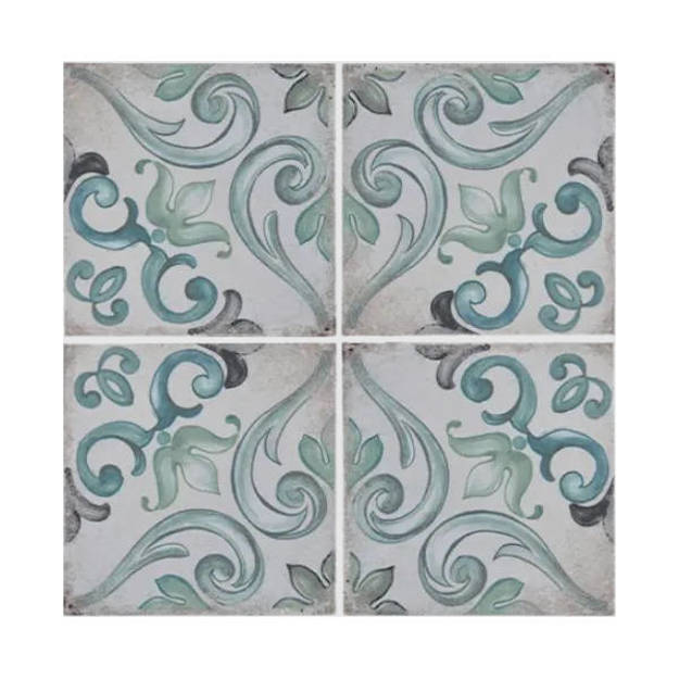 Imagen de Cerámica PIU Volterra Deco Timo 15x15 cm.