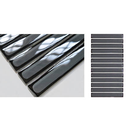 Imagen de Mosaico PIU Bamboo Gris 15x30