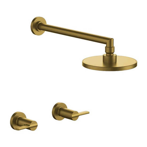 Imagen de Juego FV Mauna Ducha Brushed Brass 0109/G8-BB