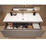 Imagen de Vanitory colgar SCHNEIDER City California 120cm -mesada losa 1ag