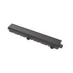 Imagen de Desagüe lineal IDEAL 60cm ABS Negro reversible Acero Inoxidable