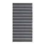 Imagen de Mosaico PIU Bamboo Gris 15x30