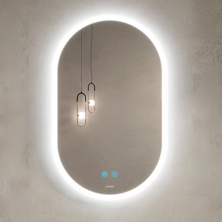 Imagen de Espejo Led antiemp retroiluminado Schneider oval COSMO 500x800 mm