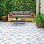 Imagen de Caja 8 pzs.cerámica CORTINES Burdeos Gray 45x45