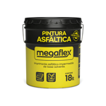 Imagen de Pintura asfaltica secado rapido MEGAFLEX 18 lt.