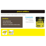 Imagen de Pintura asfaltica secado rapido MEGAFLEX 18 lt.