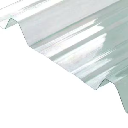 Imagen de Chapa trapezoidal T101 cristal policarbonato 0.80mm 1.10 mt 0.50