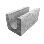 Imagen de Bloque hormigon SHAPblock encadenado 19 x 19 x 39 liso sbu20