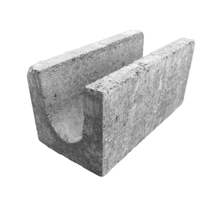 Imagen de Bloque hormigon SHAPblock encadenado 19 x 19 x 39 liso sbu20
