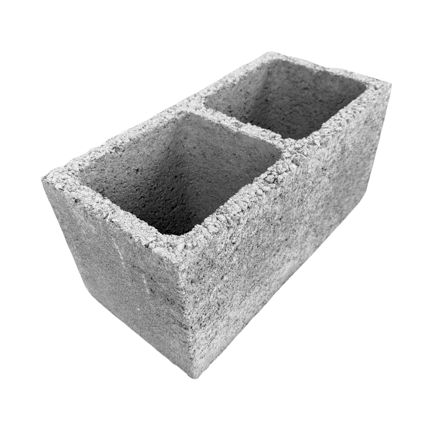 Imagen de Bloque hormigón SHAPBLOCK 19 x 19 x 39 p/cerramiento 20-LC