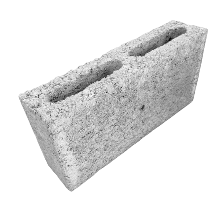 Imagen de Bloque hormigon SHAPblock medio bloque 14 x 19 x 19 liso sb m 15