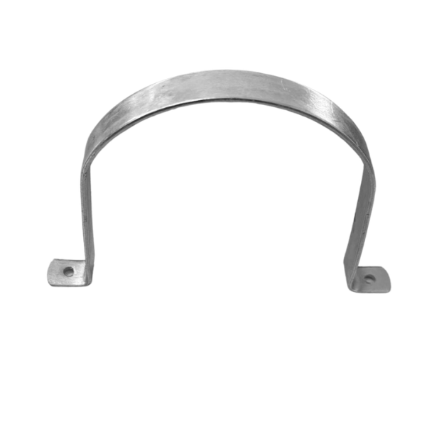 Imagen de Grampa galv. omega para caño pvc 110 mm