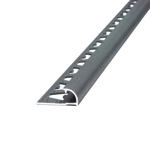 Imagen de Guardacanto Bullnose Níquel Stone 12x12 mm 2,5 m ATRIM 5968TXN