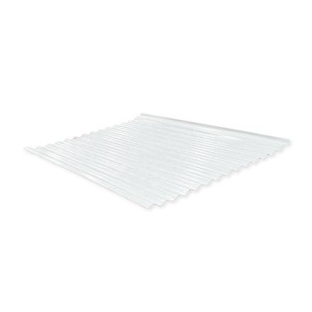 Imagen de Chapa sinusoidal Traslúcida blanca 1.10 mt _7.00 mt