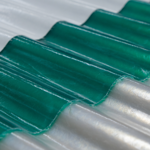 Imagen de Chapa sinusoidal Traslúcida Verde 1.10 mt 4.50 mt