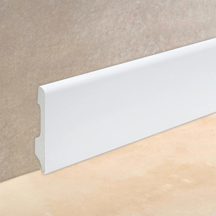 Imagen de Zócalo blanco ATRIM-2334 80mm "WING" 2.50 mt. **********