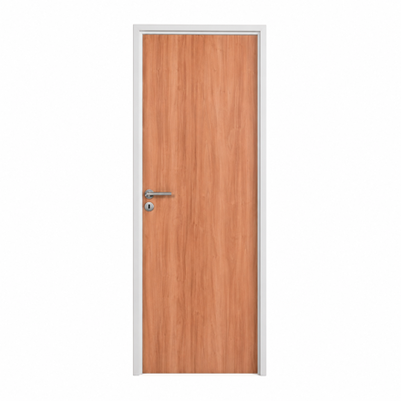 Imagen de Puerta placa Cedro Nac. mco. aluminio 70-10cm Der. EXTRA-PLACK