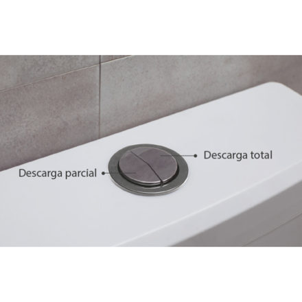 Imagen de Depósito plást. ultrachato descarga dual 3 o 6 lts. IDEAL - 94000