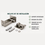 Imagen de Barral rebatible acero inoxidable caño 1 ¼" ACCECO AS-528