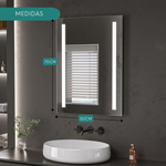Imagen de Espejo led KW Roma-60 60x80 cm