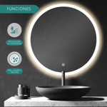 Imagen de Espejo led KW TOKIO-60DP diámetro 60cm