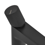 Imagen de Monocomando PEIRANO Fabric Black lavatorio bajo 60-200N