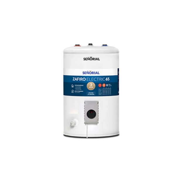 Imagen de Termotanque SEÑORIAL - ZAFIRO - 65 Eléctrico 50L (330005)