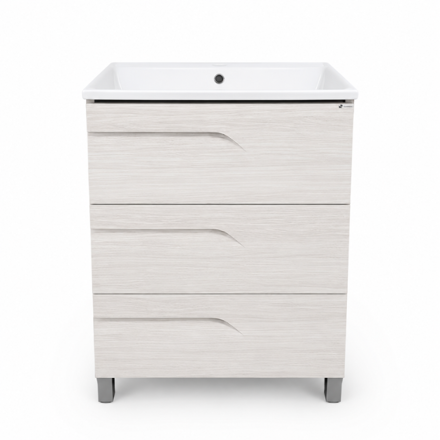 Imagen de Vanitory SCHNEIDER Rivo PVC Rovere 60cm 1ag
