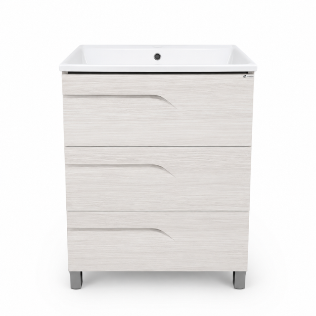 Imagen de Vanitory SCHNEIDER Rivo PVC Rovere 60cm 3ag