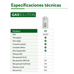 Imagen de Termotanque SEÑORIAL - ZAFIRO - 50 Multigas 50L (330001)
