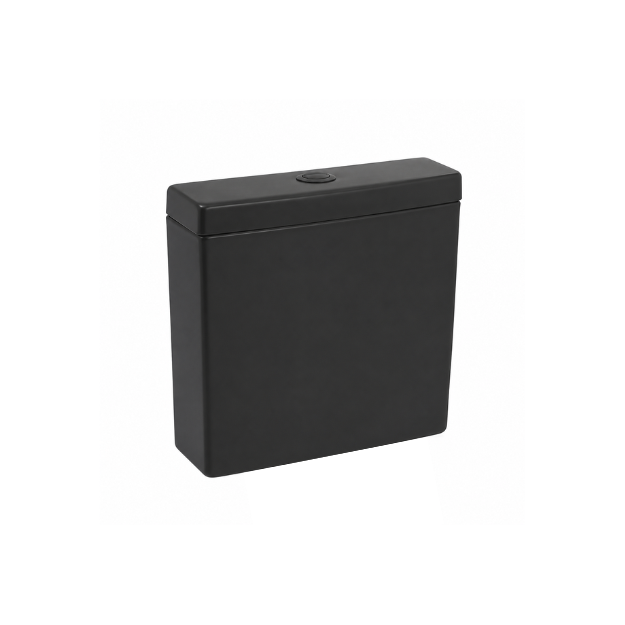 Imagen de Depósito apoyo PEIRANO Stone Black con descarga dual