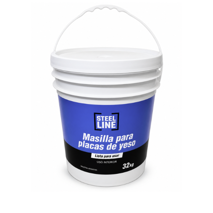 Imagen de Masilla Steel Line interior 32 kg LPU