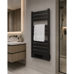 Imagen de Toallero WINDSTYLE Warmdry Smart 2000W c/CV Negro WTE-C2000-BT