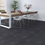 Imagen de Caja 5 pzas. 57.5x57.5 Porcelanato rec TENDENZA Black Cement 2da
