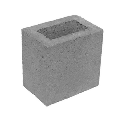 Imagen de Bloque hormigon SHAPblock medio bloque 14 x 19 x 19 liso sb m 15