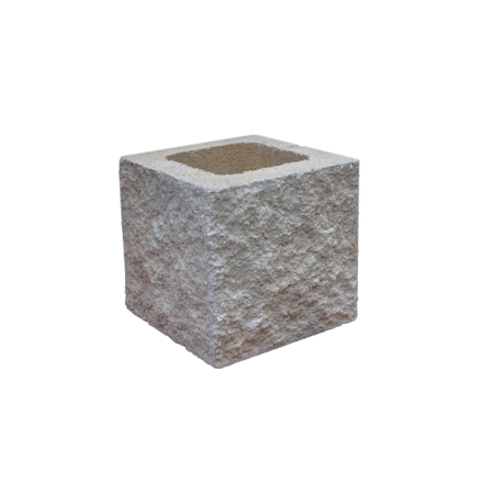 Imagen de Bloque hormigon SHAPblock split. med. esquinero 19x19x19 sb se20m