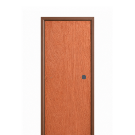 Imagen de Puerta placa Clásica GROMANTI 80x15 M/Ch18 Cedrillo 3mm Lisa Izq