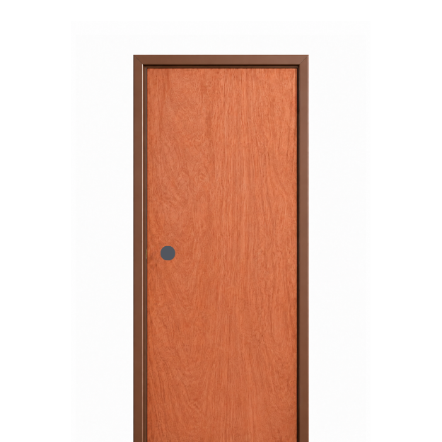 Imagen de Puerta placa Clásica GROMANTI 80x10 M/Ch18 Cedrillo 3mm Lisa Der