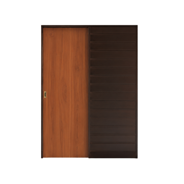 Imagen de Puerta Clásica GROMANTI Corred 70x10 M/Ch18 Cedrillo Lisa Durlock