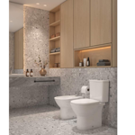 Imagen de Bidet ROCA Debba blanco 3 agujeros lluvia