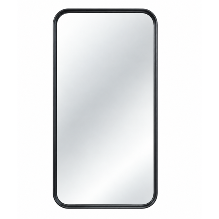 Imagen de Espejo MAJA rectangular 50 x 90 cm. marco pvc simil hierro negro